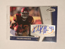 KALUKA MAIAVA SAGE HIT SILVER SEALED PACK AUTOGRAPH AUTO RC USC TROJANS BROWNS