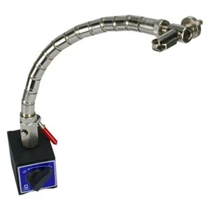 Moore & Wright Snake Magnetic Stand Clamp Flexible V-base Chrome Plated MW496-01 - Picture 1 of 5