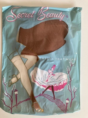 НОВЫЙ ВИНТАЖНЫЙ ЧИСТЫЙ ЧУЛОК ГОЛАЯ СЕКРЕТ КРАСОТЫ США ВИНТАЖНОЕ БЕЛЬЕ - Изображение 1 из 4