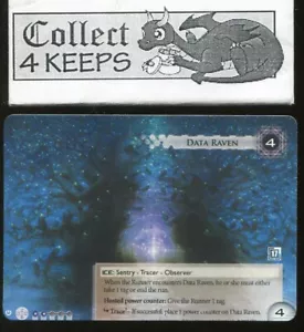 Android Netrunner LCG Data Raven Ice Alternate Art Promo - Picture 1 of 2