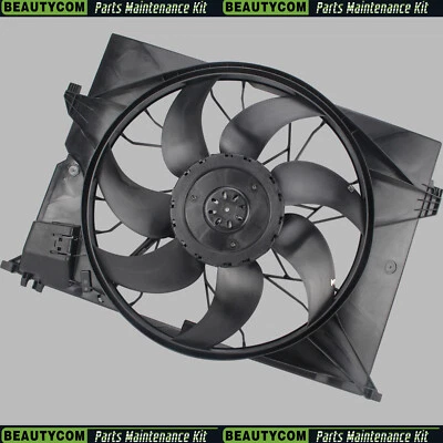 Radiator Cooling Fan Blower Assy For Mercedes Benz S550 Base Sedan 2007-13 - Image 1 of 4