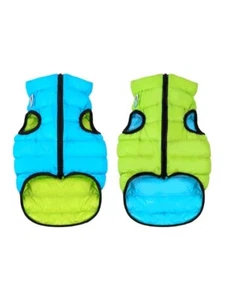 Airy Vest Reversible Dog Jacket Vest - Size XS25 - Lime & Blue - $59.50 msrp - Imagen 1 de 6