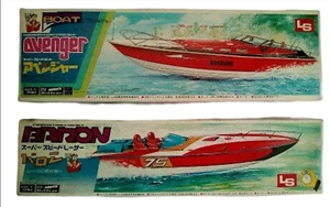 RC L.S. Avenger & Baron Set of 2 RC boat Motorized Ready to Assemble - Picture 1 of 5