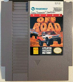 NES Super Off Road Nintendo Original Arcade Carreras Cl&aacute;sico Aut&eacute;ntico Juego 1985