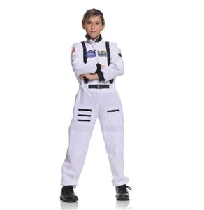 Astronaut Flight Suit - White - NASA - Costume - Child - Large 10-12 - Picture 1 of 1