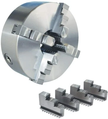 Mandrino autocentrante per tornio 4+4 griffe Ø 160mm - Immagine 1 di 4