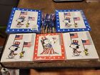 Serviettes Snoopy Woodstock Independence Day 4 juillet