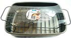 Roasting Tin with Rack. 35cm Cooking Kitchenware Steel Cook. Brand New, Unopened
