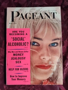 PAGEANT Magazine May 1958 MAY BRITT INGRID GOUDE LEE REMICK WORLD'S FAIRS - Picture 1 of 2