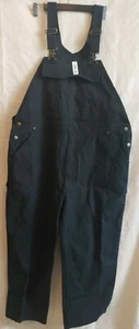 Amazon Essentials Men's Duck Bib Unlined Overall Black Size 42W 28L - Picture 1 of 10