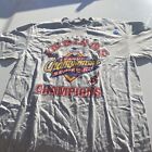 T-shirt champion Cleveland Indians MLB Sport Vintage 1997 taille XL Lee Tag gris