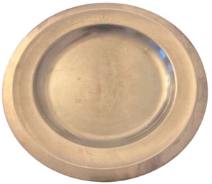 Bandeja redonda plateada Ercuis 13" para servir de la Marina francesa Marine Nationale - Imagen 1 de 17