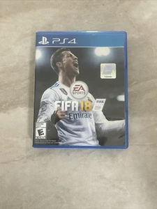 FIFA 18 Sony Playstation 4 PS4 Soccer 2018 Video Game  Disc and Case - Picture 1 of 1