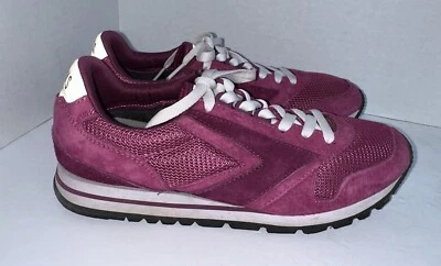 BROOKS Chariot CLASSIC Retro Womens Shoes Suede Fuchsia Pink 9.5 - Image 1 of 4