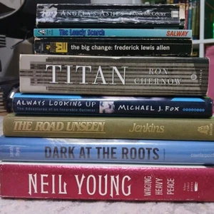 8 verschiedene Memoiren/ Biografien: Angelas Ashes, Dark At The Roots, Titan usw. - Bild 1 von 24