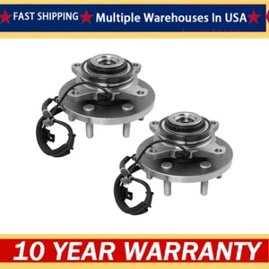 Pair 2 Wheel Hub & Bearing Assembly Front for Ford Expedition Lincoln Navigator - Picture 1 of 8