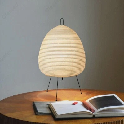 Akari Noguchi Yong Japanese Table Lamp Rice Paper Standing Lamp Living Room Home