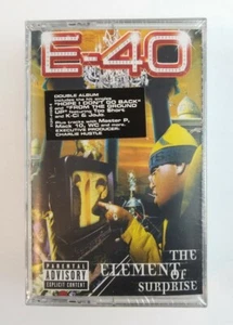 E-40 The Element Of Surprise Cassette Tapes RARE too Short B-legit Bay Area Mac - Picture 1 of 4