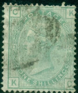 GREAT BRITAIN SG-150, SCOTT # 64, USED, PLATE # 13 , VG-FINE, GREAT PRICE! - Picture 1 of 1