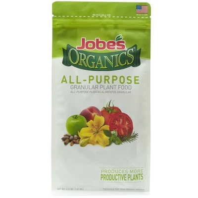 Jobe’s Organics Granular All Purpose Fertilizer, Easy Plant Care Fertilizer f... - Image 1 of 4