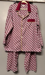 Conjunto de pijama Hylite vintage años 60’s para hombre talla L MCM Old Man cómodo algodón 2 piezas - Imagen 1 de 17