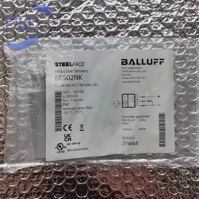 BALLUFF BES02NK BES M18EI-PSC72B-S04G-S01 sensor brand new free shipping - Image 1 of 2