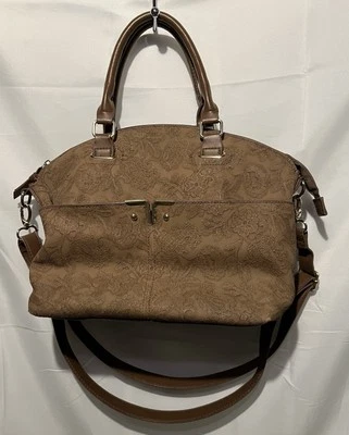 Bolso de mano Bueno Dome de cuero sintético bandolera monedero de vinilo bolso de hombro DEFECTOS Foto 1 de 4