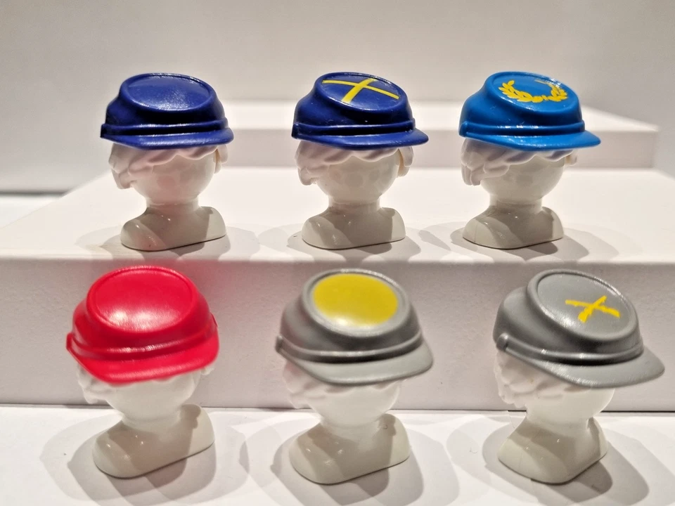 Playmobil Western ACW Southerners Northerners Kepi Cappy Hat Cap Blue S1R1B3 - Image 1 of 1