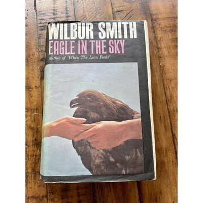 Wilbur Smith / EAGLE IN THE SKY 1st Edition 1974 Vintage Foto 1 de 4