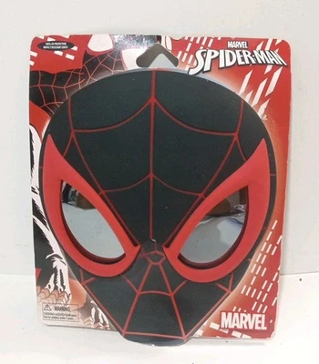 Novos óculos de sol Marvel SpiderMan 100% proteção UV lente resistente a impactos - Imagem 1 de 3