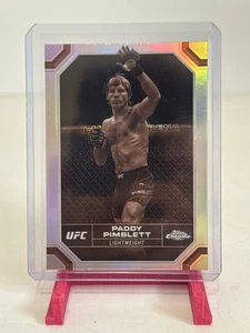 2024 Topps Chrome UFC Sepia Refractor Paddy Pimblett #151 - Picture 1 of 2