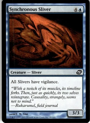 MTG Synchronous Sliver NEARMINT NM / Magic The Gathering : Planar Chaos - Image 1 of 2