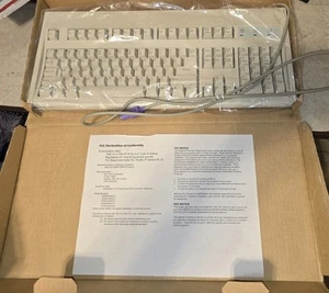 Vintage keytronic keyboard Wired, Click Keys! New In Box! - Picture 1 of 2