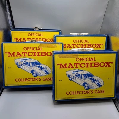 Official Matchbox Lesney Collector’s Car Case Holds 48 Cars 1966 #41 - LOT OF 4! - Image 1 of 4