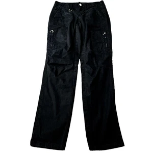 Pantalone donna The Slim Crop nero taglia 0 misto cotone elasticizzato zip bottoni - Foto 1 di 12