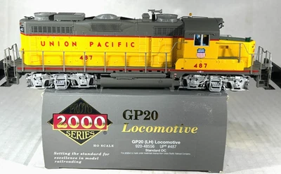 WALTHERS PROTO 2000 HO SCALE GP20 (LH) LOCOMOTIVE UNION PACIFIC 920-48556 - Image 1 of 4