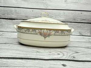 Noritake Barrymore 9737 Deckel Auflaufform Bone China Japan nur Display - Bild 1 von 14
