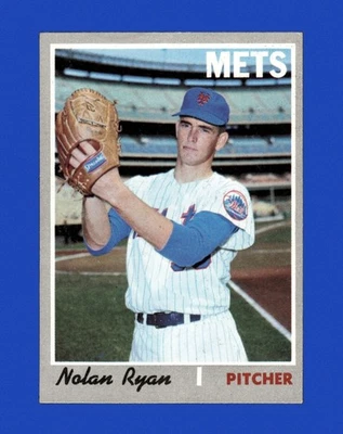 1970 Topps Set-Break #712 Nolan Ryan en muy buen estado-en muy buen estado *GMCARDS* Foto 1 de 2