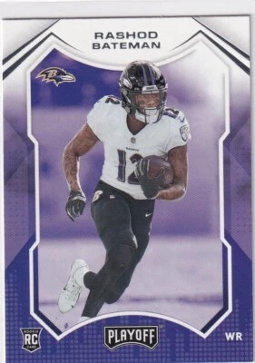 2021 Panini Playoff - Rookies Rashod Bateman #213 (RC) - Image 1 of 2
