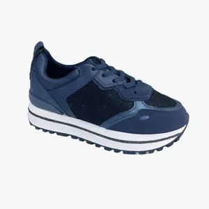 Women’s  Ladies Fashion Sport Running Lace Up Jogging Sneakers Trainers Shoes - Picture 1 of 13