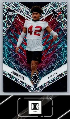 2022 Panini Phoenix #193 Jalen Pitre Fire and Ice Lazer #/50 - Image 1 of 2