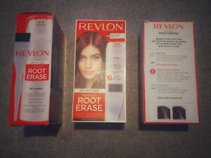 3 PACK - Revlon Permanent Root Erase 4B Burgundy Hair Color Touch Up