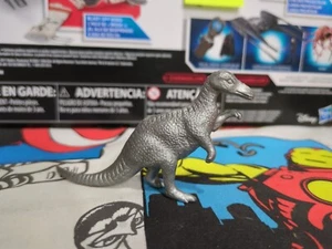 Rare MPC Trachodon Dinosaur Silver Gray Plastic Vintage Prehistoric Figure - Picture 1 of 5
