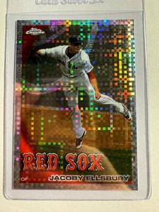 K140,329 - 2010 Topps Chrome X-Fractors #106 Jacoby Ellsbury