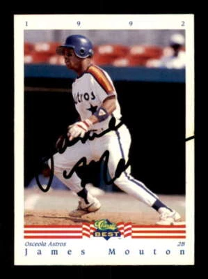 1992 Classic Best #207 James Mouton AUTOGRAPHED!!!! 242852 - Image 1 of 2