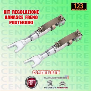 KIT REGISTRO REGOLAZIONE GANASCE FRENO FIAT IDEA DOBLO' - PUNTO - GRANDE PUNTO - Foto 1 di 9