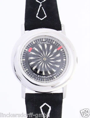 RELOJ DE CÓCTEL CHANDLER STARLIKE RELOJ ESFERA MISTERIOSA RELOJ - AÑOS 60 Foto 1 de 4