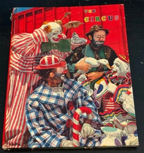 1961 The Circus Hardcover Book an Ideals Publication - Picture 1 of 9