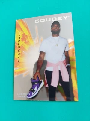LeBron James 2021-22 Goudey Platinum #G50 Lakers Foto 1 de 3