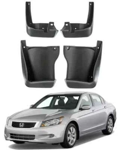 New Genuine Full Set Splash Guards Mud Flaps Guards For 2008-2012 Honda Accord - Picture 1 of 9